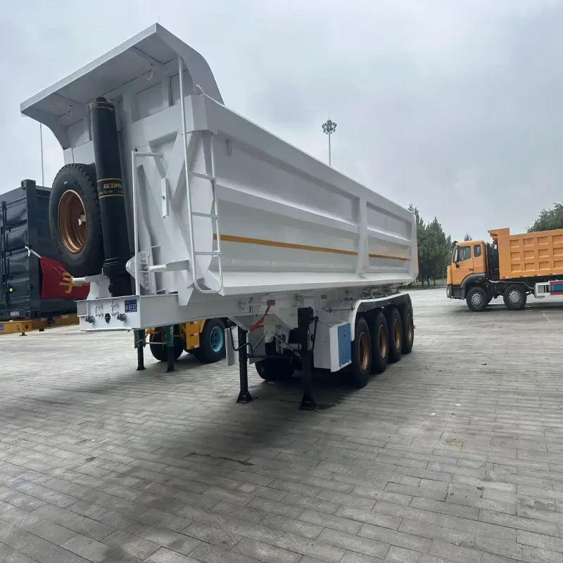 Dump Semi Trailer for Mining Transport