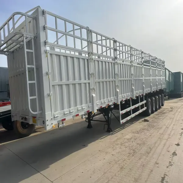 Heavy Duty Side Wall Trailer Export