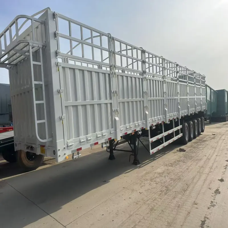 Heavy Duty Side Wall Trailer Export