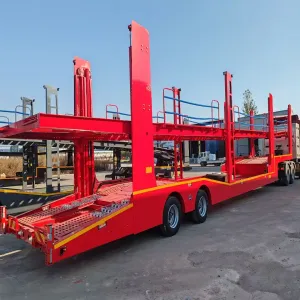 Multi Car Transport Trailer for African Vehicle Distribution