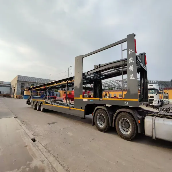China Car Carrier Trailer Export Model