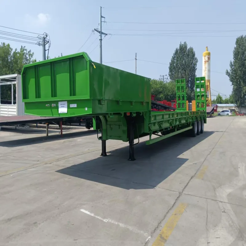 3 Axle Low Loader Trailer Supplier