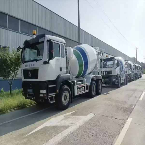 SITRAK  10m3 Concrete Mixer Truck Manufacturer