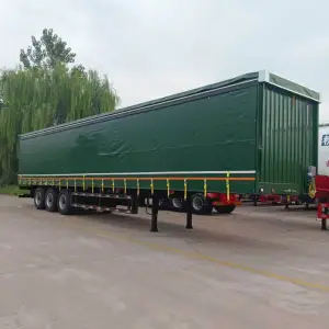 3 Axle Curtain Side Truck