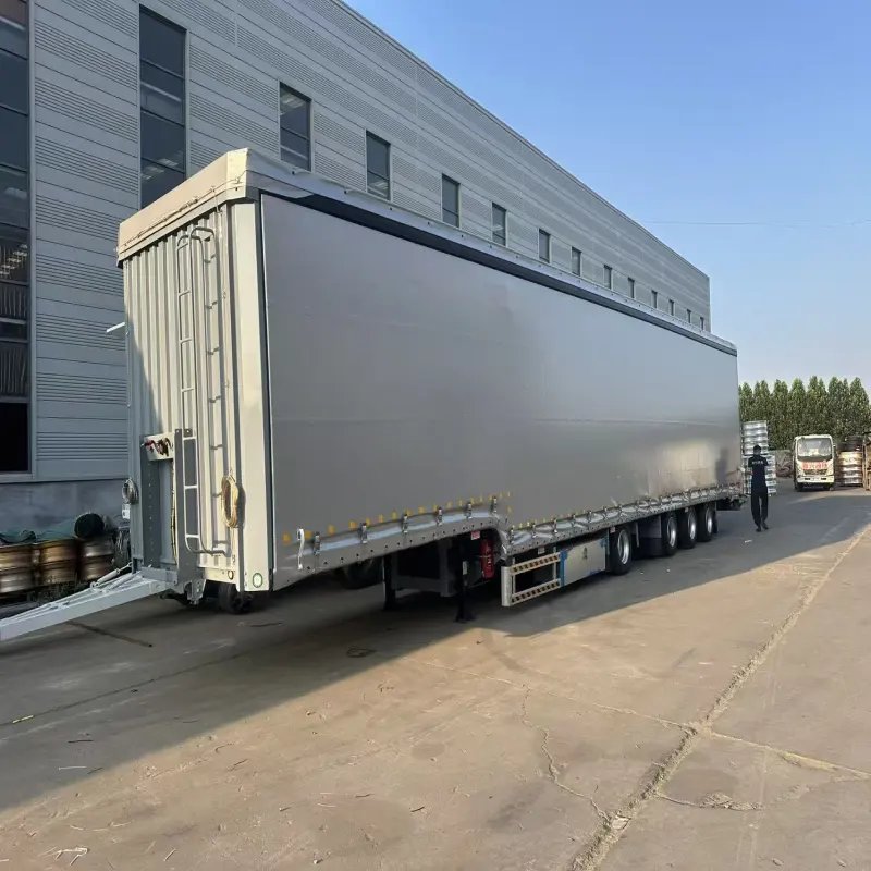 Heavy Duty Side Curtain Truck Model