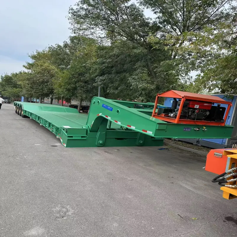 200T  Ton Low Bed Trailer Manufacturer