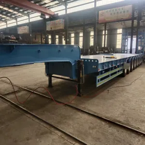 Extendable Trailer for Long Cargo Transport