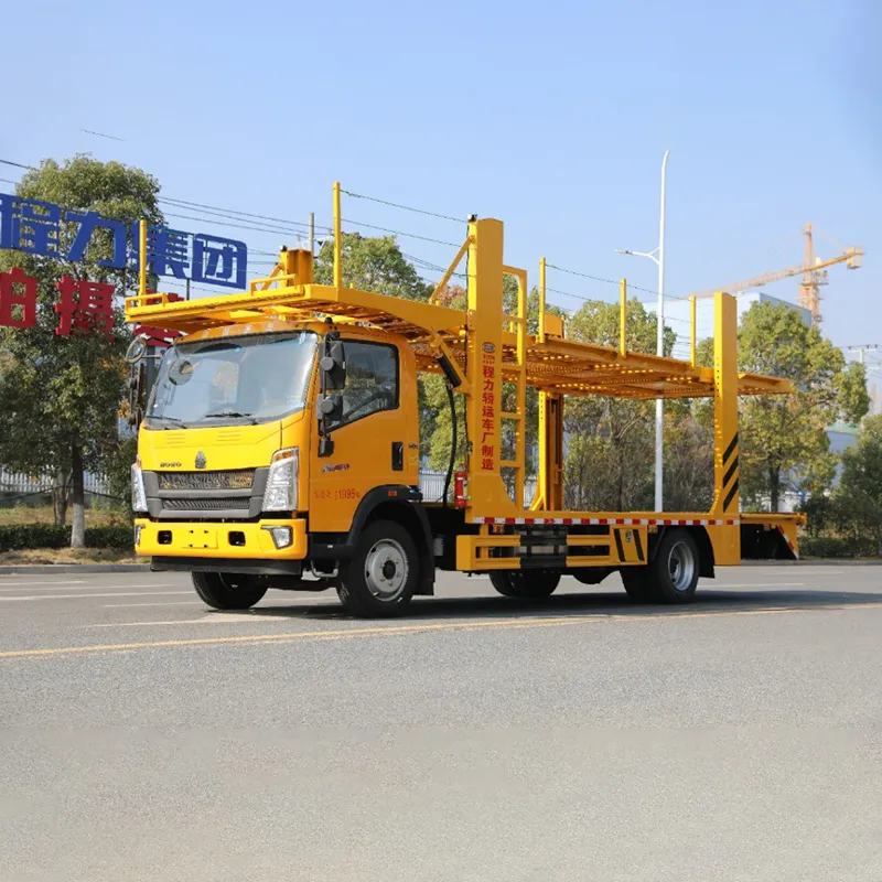 HOWO vehicle transporter truck