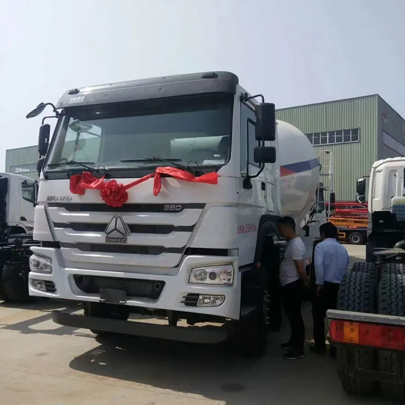 Sinotruk 6X4 concrete mixer truck