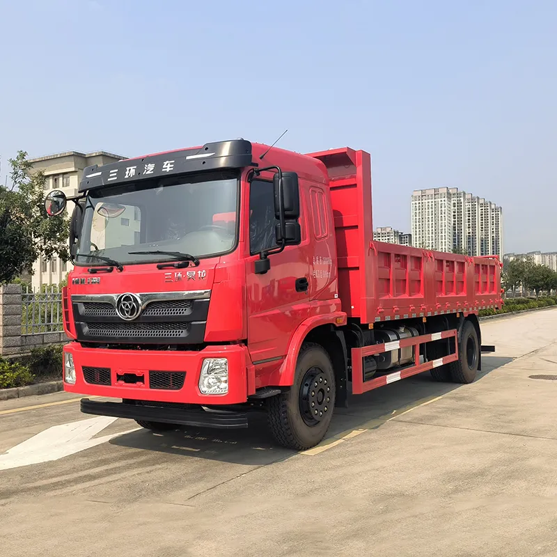Haolong 4&times;2 flatbed dump truck