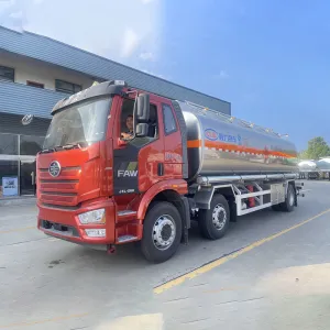 FAW J6L High-Roof 25 CBM petrol tanker truck