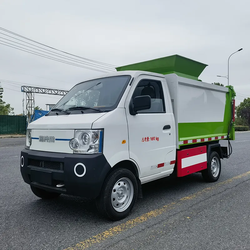 Oudiden Pure Electric Self-Loading Garbage Truck