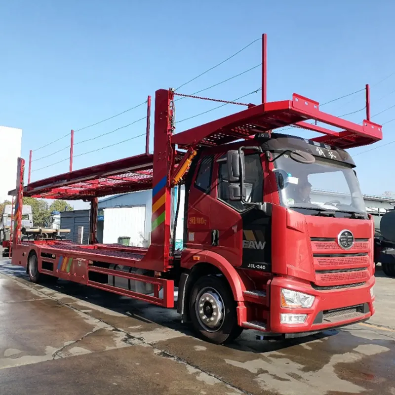 Jiefang six-seater vehicle transporter  truck