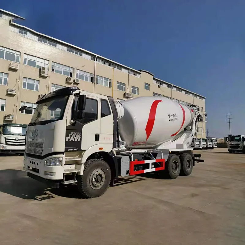 Jiefang 6x4 concrete mixer truck