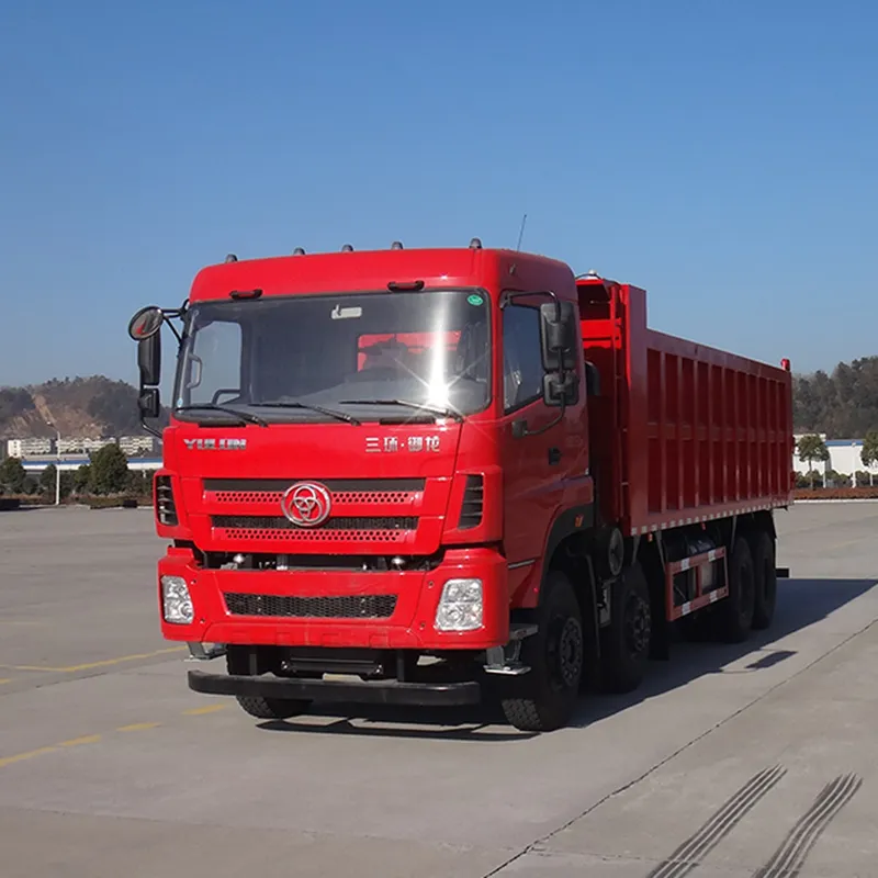Haolong 8X4 diesel dump truck