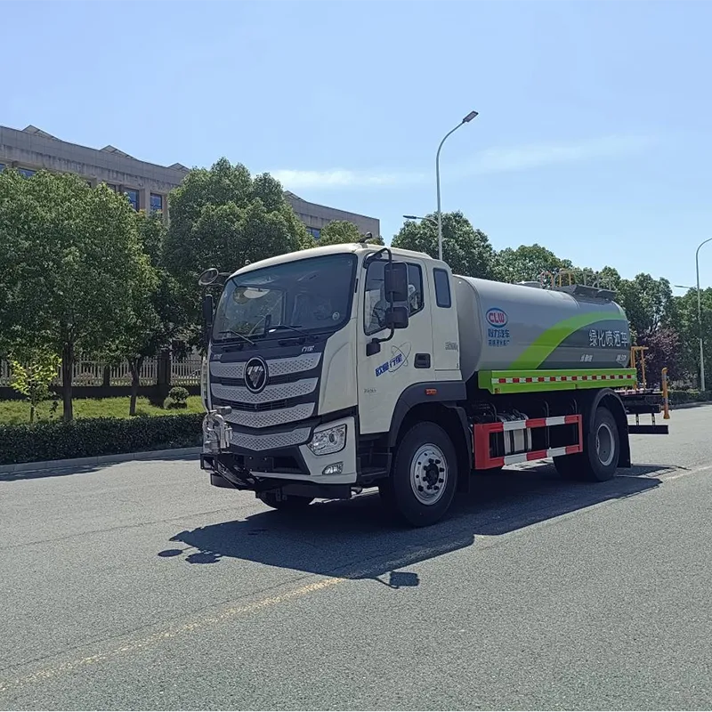 Foton Auman 13m&sup3; Green Sprinkler Truck