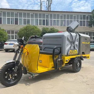 Electric Three-Wheel High-Pressure Cleaning Vehicle
