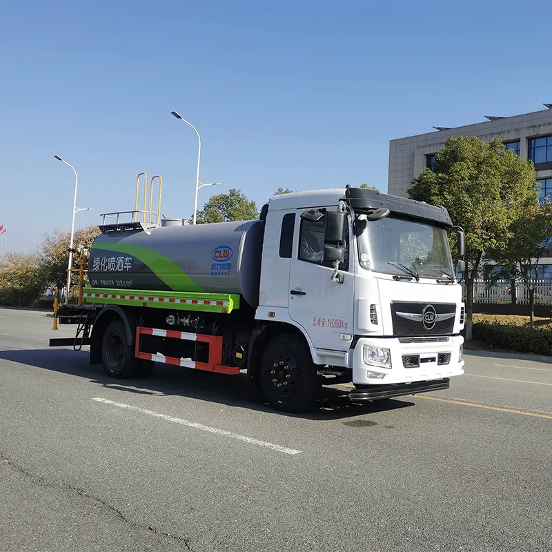 Chengli Rear Double-Axle 18.47m&sup3; Road Cleaning Truck