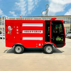 Electric 3/4-Wheel High-Pressure Fire Truck