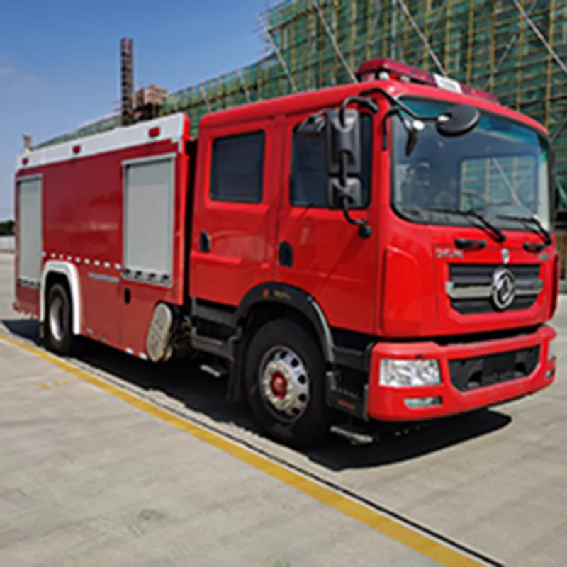 Dongfeng D9 6.1-Ton Water Tank Fire Truck