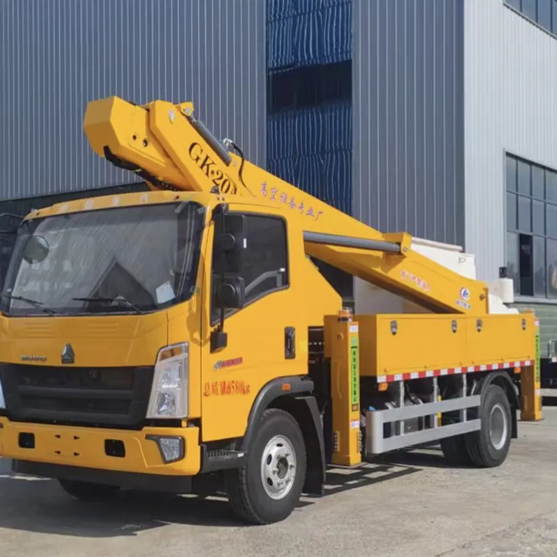 Howo 20m Insulated Boom Truck