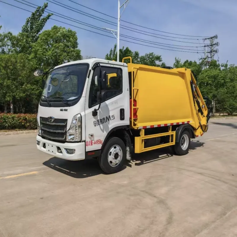 6.5-ton Foton garbage compression truck