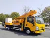 Isuzu insulated aerial pruning truck