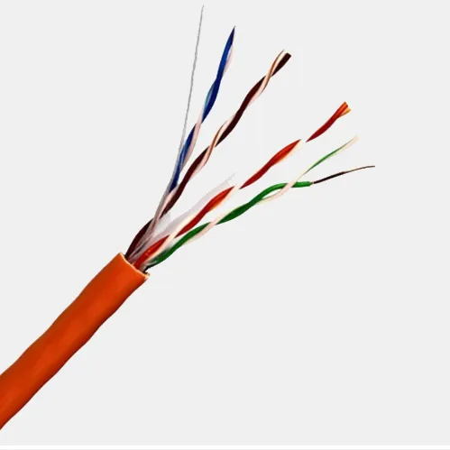 LSOH/LSZH CAT6 CABLE 23AWG 305M Bulk UTP CAT6 CABLES مع كابل PULLBOX UTP CAT6
