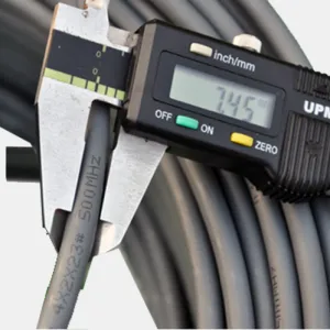 جديد 10 جيجا بايت 500 ميجا هرتز Cat6a U/FTP كابلات الصلبة Cat 6A الأسلاك النحاسية AWG23 - LSOH/LSZH Ethernet كابل