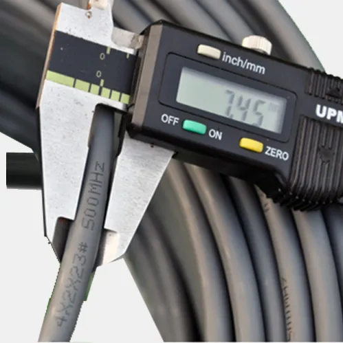 جديد 10 جيجا بايت 500 ميجا هرتز Cat6a U/FTP كابلات الصلبة Cat 6A الأسلاك النحاسية AWG23 - LSOH/LSZH Ethernet كابل