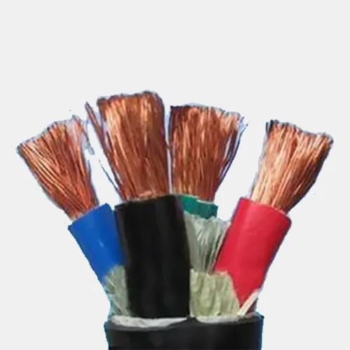 Tegangan pengenal 0,6/1KV PVC Kabel tegangan rendah terisolasi (lapis baja, tidak bersenjata)