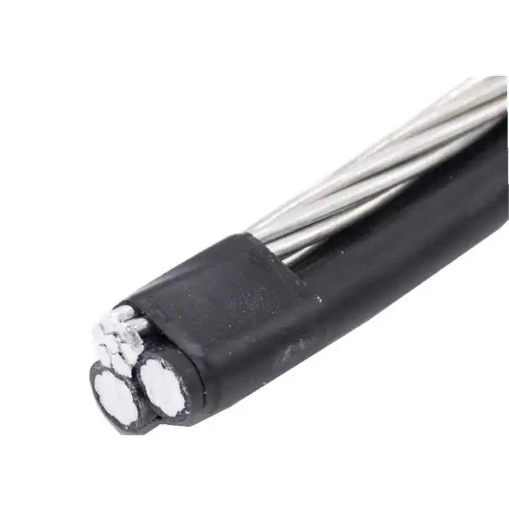 Factory Wholesale 2 / 3 /4 Cores 16mm ABC Aluminium Cable Sizes and Price 6AWG 4AWG 1AWG 2AWG