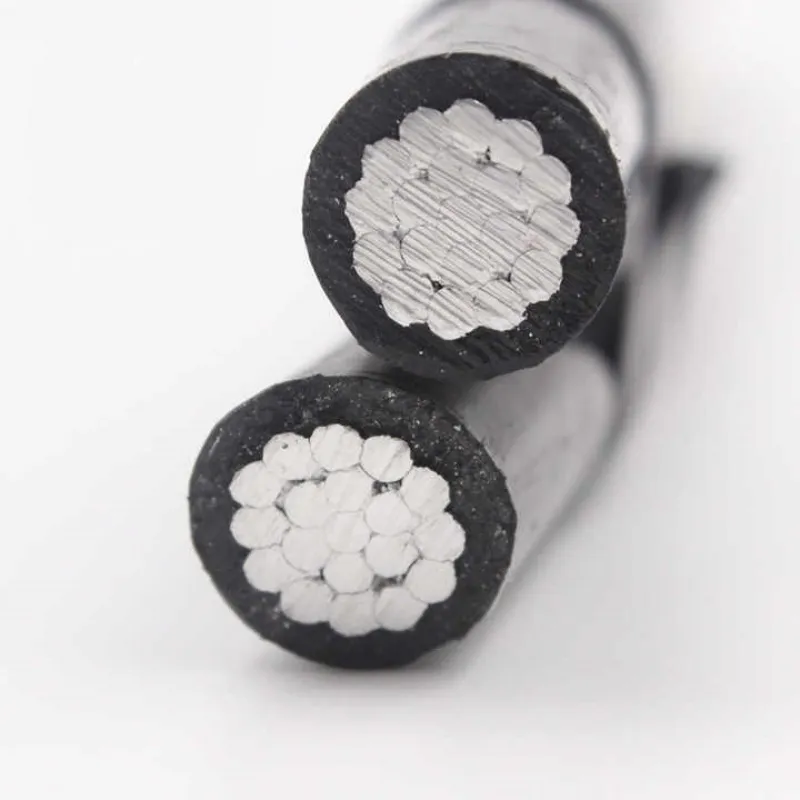 Aerial Cable Twisted 3 Phase Power Distribution Line Neutral Carrier Low Voltage Lighting Wire