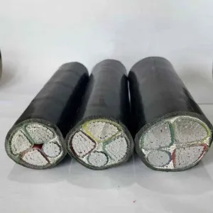 3X120+70mm2 3X150+70mm2 Power Cable Underground Ar2V Yjlv Na2xy Nayy Yakxs Cable 0.6/1kv