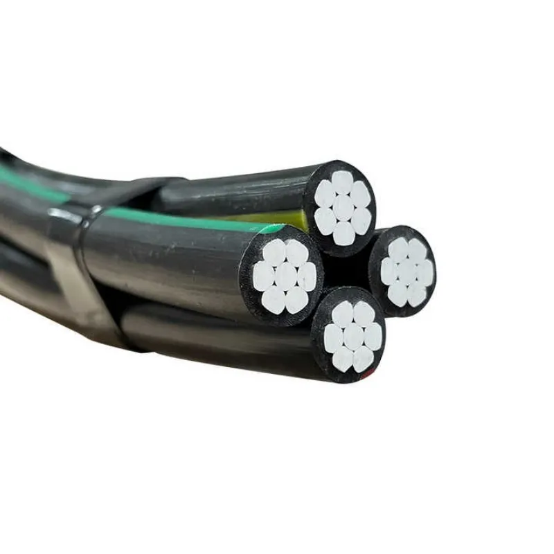 Duplex Secondary Service Drop Wire 4 AWG 2AWG 6AWG 1/0AWG Cable Price for Philippines