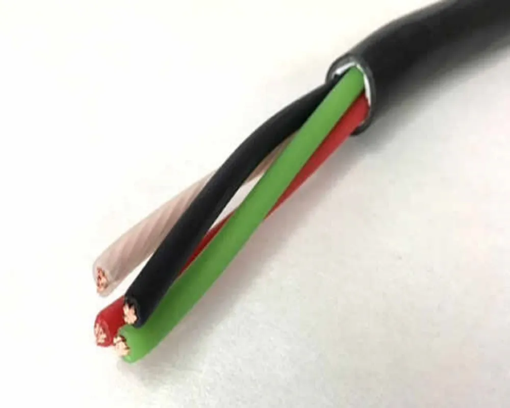3X10+1X6mm2 Copper Conductor Cross-Linked PE Insulation with Low Smoke Halogen-Free LSZH Sheath Cable