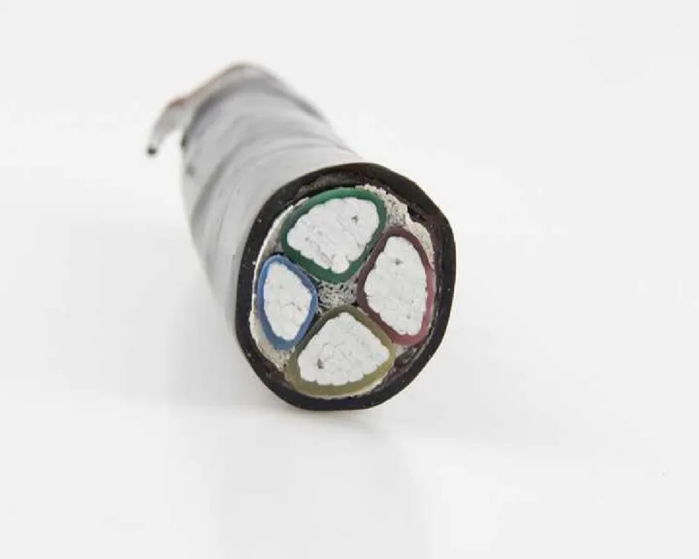 4 Core Electrical Wires Cables 10mm2/25 mm2 Low-Voltage Cable 0.6/1kv Pure Copper Conductor PVC Insulation