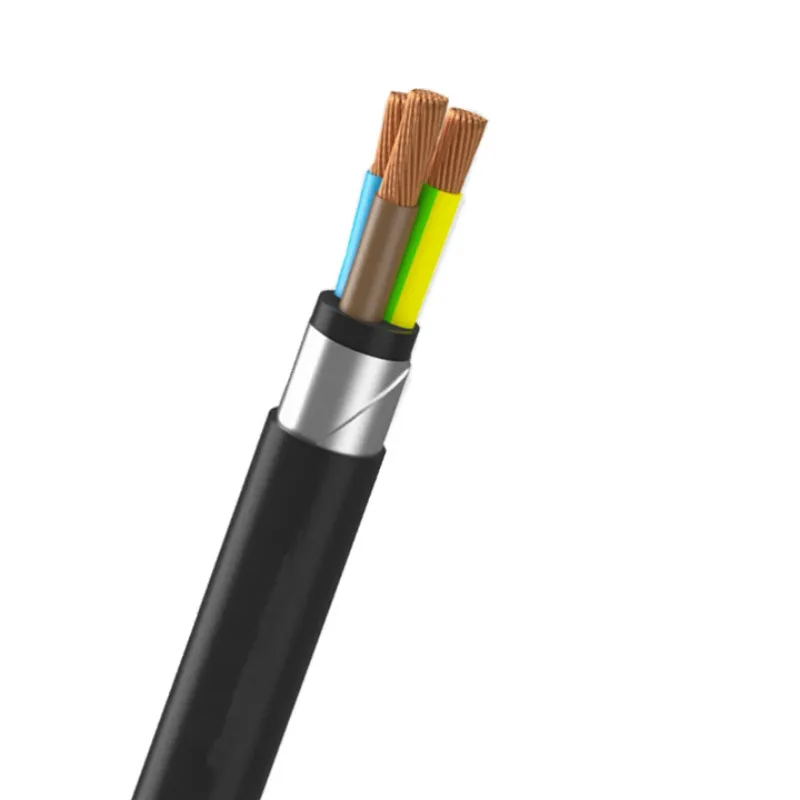 Flexible Aluminum XLPE Swa/Awa PVC Power Cable 240 Sq mm