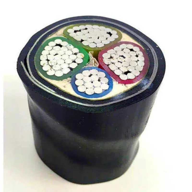 Al/XLPE/Sta/PVC 10mm 16mm 25mm 35mm 50mm 70mm 95mm 120mm Aluminum 4 Core Low Voltage Armored Underground Power Cable