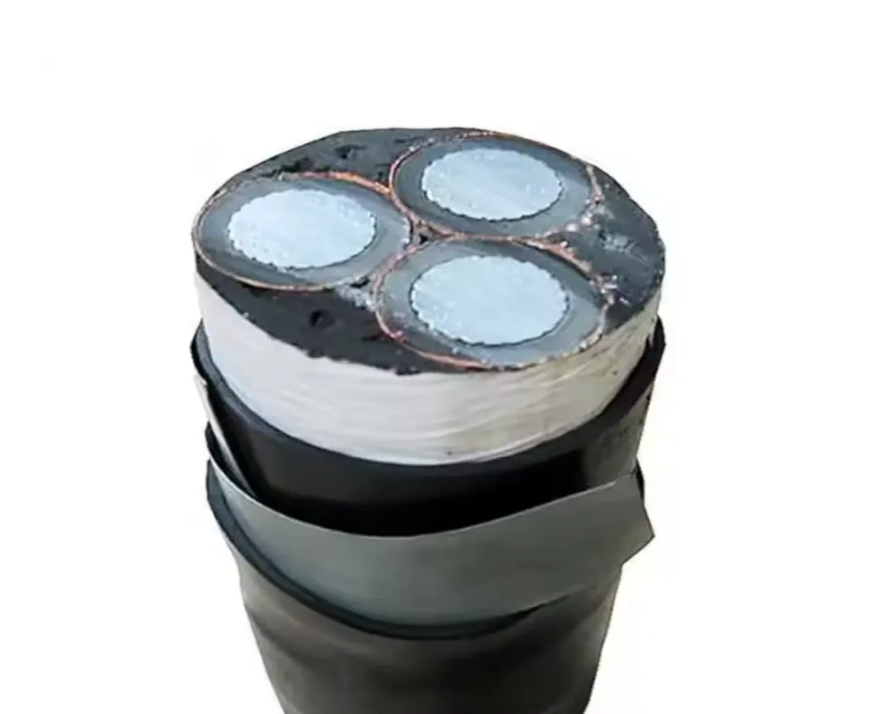 33kv XLPE/ Swa/ PVC Cable 3c X 120mm2 240mm2 Steel Wire Armoured Electrical Cable