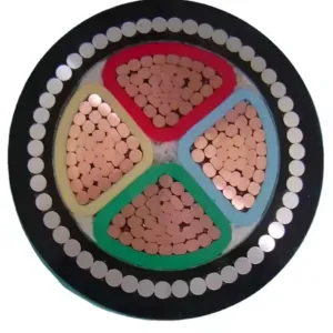 U-1000 Ar2V 0.6/1kv U1000 Arvfv Rigid Multicore Power Cable with XLPE Insulation Aluminum Conductor Low Voltage