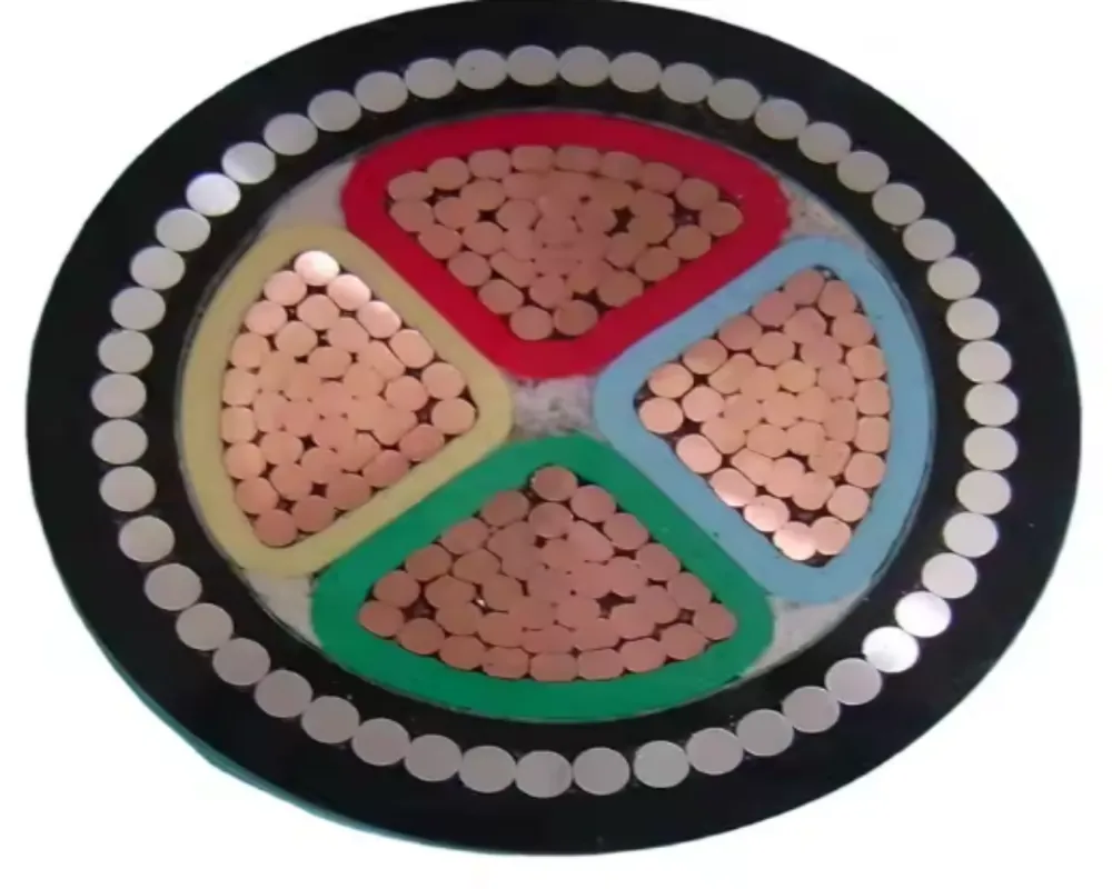 U-1000 Ar2V 0.6/1kv U1000 Arvfv Rigid Multicore Power Cable with XLPE Insulation Aluminum Conductor Low Voltage