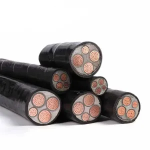 Nyy Nyy-J 5 Cores 6mm2 XLPE Insulated Copper Conductor 5X25 5X50 mm2 Power Cable