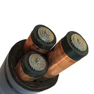 5kv 8kv 15kv Cable 3c with Ground 250mcm 350 Mcm Multiconductor XLPE PVC Power Cable