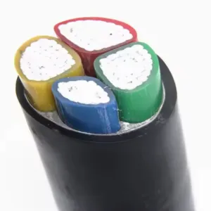 U1000 XLPE Power Cable Rvfv 5X10mm2 Yjv 5c with PVC Sheath for Overhead Application