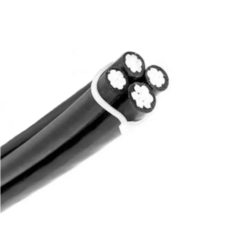 Pre-Assembled Twisted Cable Prc Torsade Ths 3X70 54.6 2X16mm2 1X25mm2 XLPE Insulated Aluminum Aerien for Overhead Application