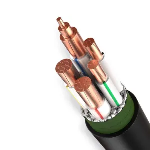 PVC Stromkabel Nyy-O Nyy-J Nyy Yer Alti Kao 4X10 4X16 4X25mm2 High Current Earth Power Cable