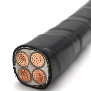 XLPE Insulated PVC Unarmoured 120 Sq mm 185mm2 400mm 4 Core Earth Underground Cable