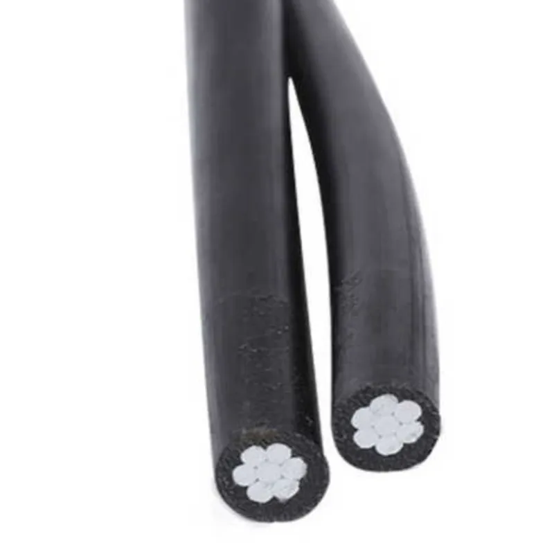 Twisted Aluminum Cable Prc Insulated Aluminum Overhead Cable 2*16mm2