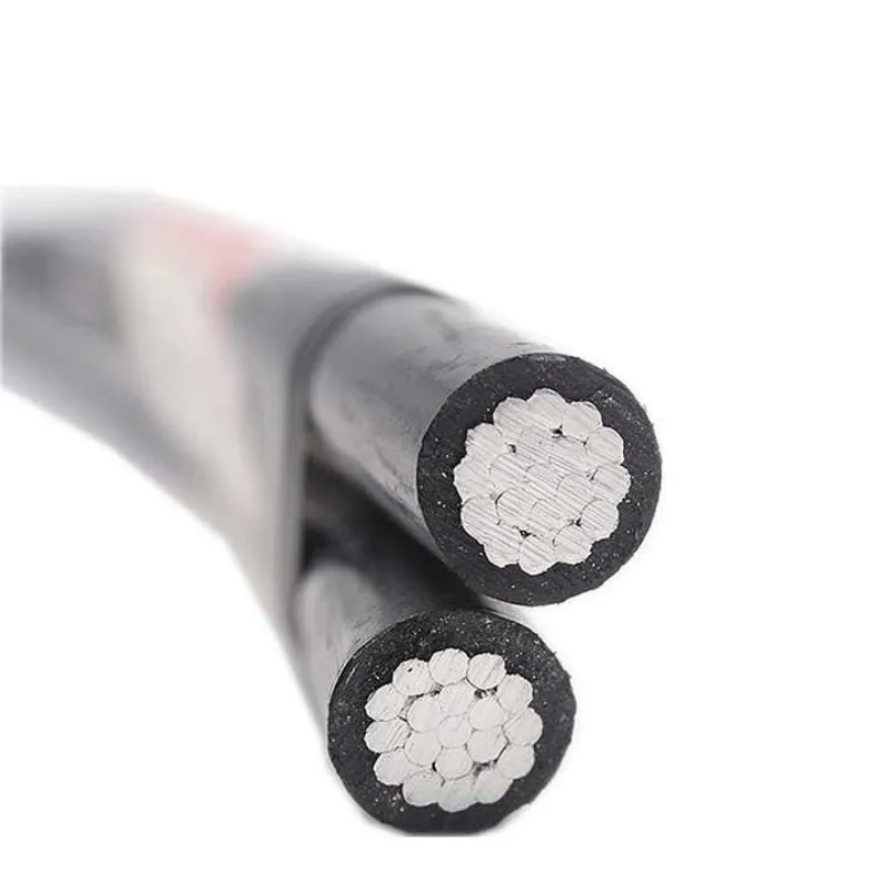0.6/1kv XLPE/PE Aerial Bundled Cable Duplex/Triplex/Quaplex Aluminum Overhead Insulated ABC Power Cables 0.6/1kv